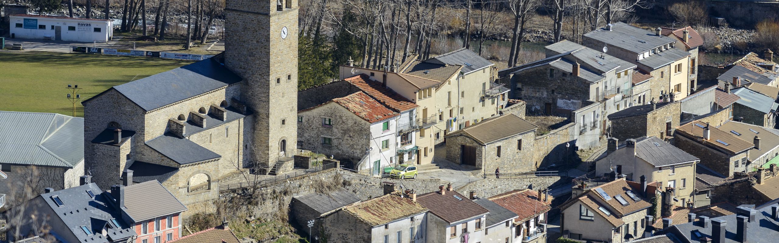 Biescas aérea